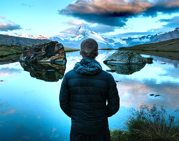 Looking Out Towards Lake