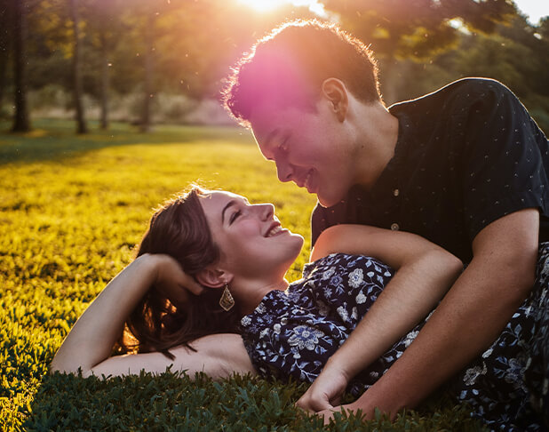 Couple having an Intimate Moment